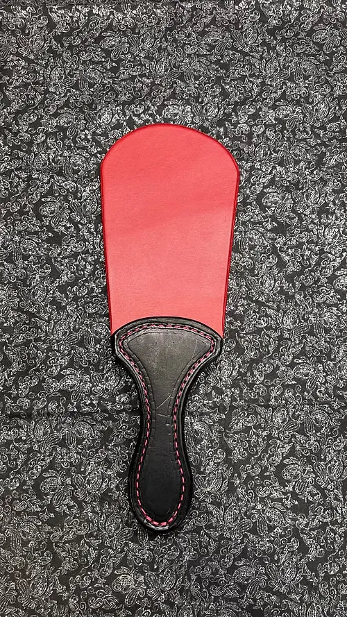 Mini Beaver Tail Spanking Paddle OTK Leather